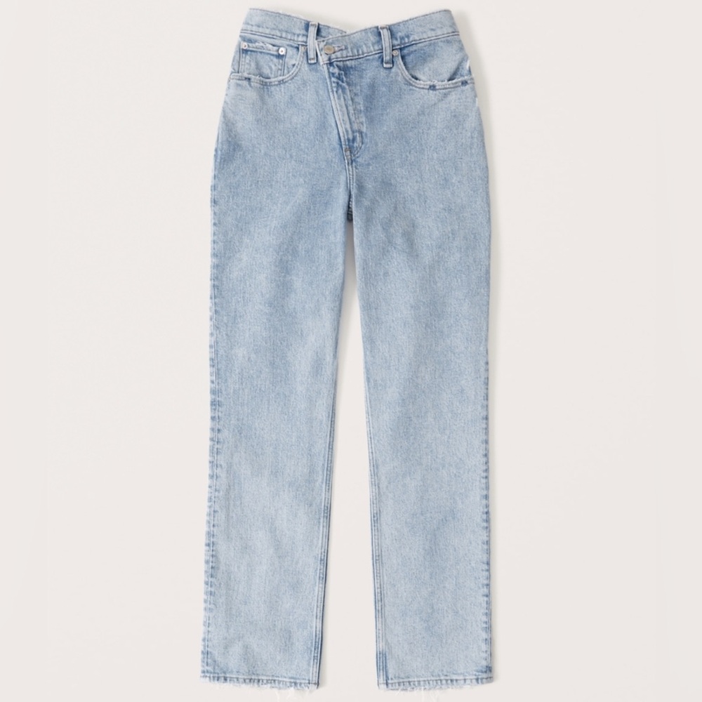 Abercrombie Jeans | Abercrombie curve love ultra high rise straight jeans